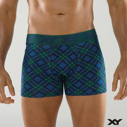 [XY1457] BOXER DE ALGODON Y LYCRA ESTAMPADO "SQUARE"