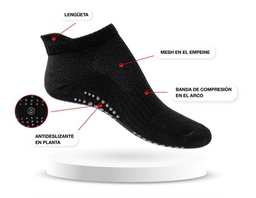 [ELE661] MEDIA SOQUETE DAMA ANTIDESLIZANTE ALG. LISA