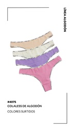 [VTG4075] PACK X3 COLALES ALG. ELASTICO PERSONALIZADO