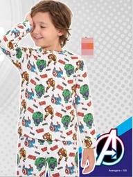 [DIS80869] INV. PIJAMA GAMUZADO SUBLIMADO "AVENGERS"