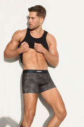 [LM980] BOXER DE ALGODÓN Y LYCRA ESTAMPADO "DENIM"