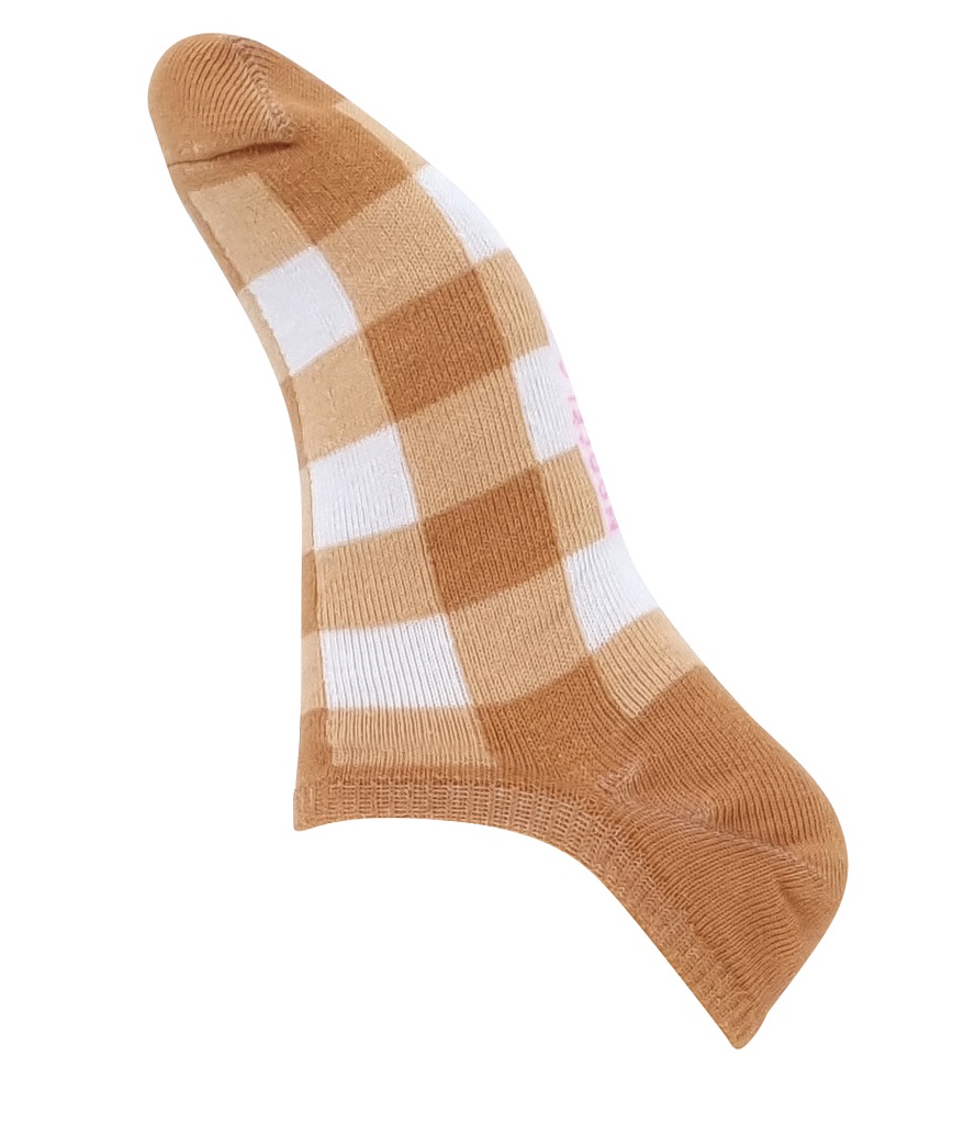  MEDIAS INVISIBLES DAMA CON MOTIVO "VICHY"