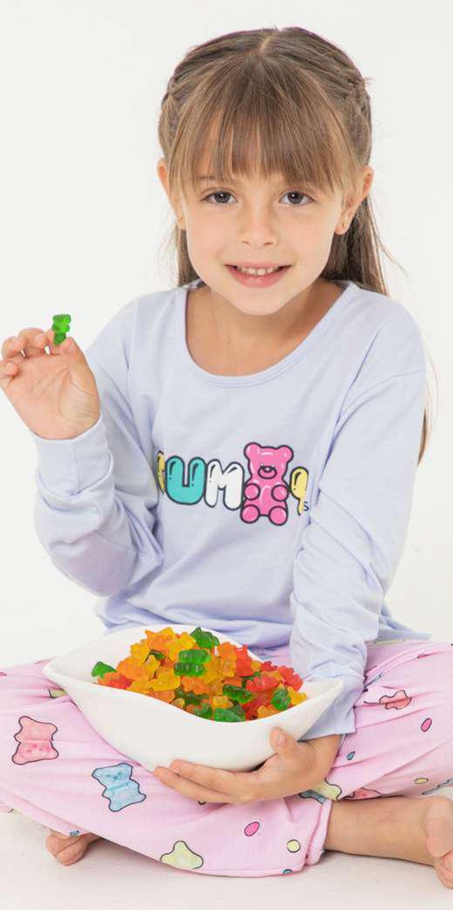 INV. PIJAMA NENA CON PANTALON ESTAMPADO "GUMMY"