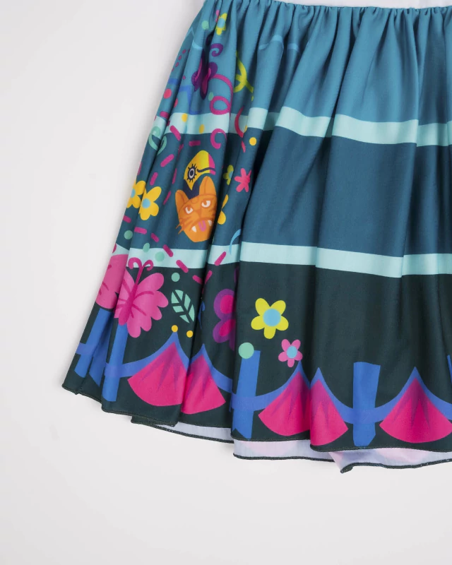 VER. CAMISON DISFRAZ SUBLIMADO "ENCANTO" CON VOLADOS