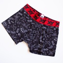 BOXER DE ALGODÓN Y LYCRA ESTAMPADO "TATTOO"
