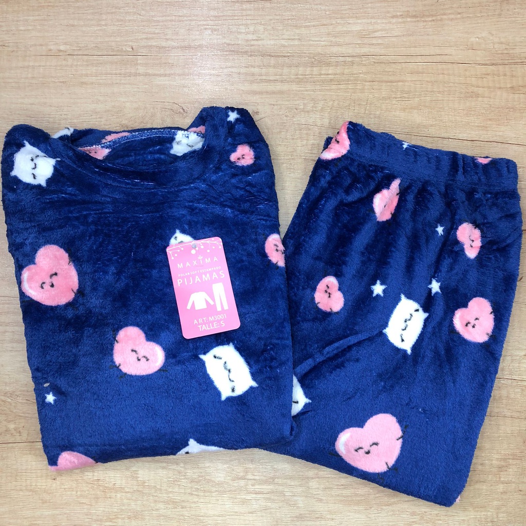 INV. PIJAMA DAMA ESTAMPADO POLAR SOFT
