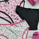 PACK X3 BOMBACHAS NENA DE ALGODÓN Y LYCRA SURTIDO