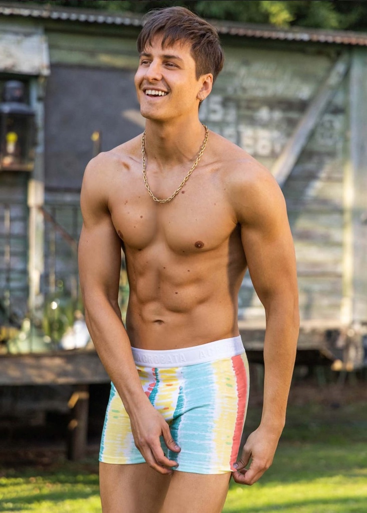 BOXER ALGODÓN &amp; LYCRA BATIK/ ELÁSTICO PERSONALIZADO