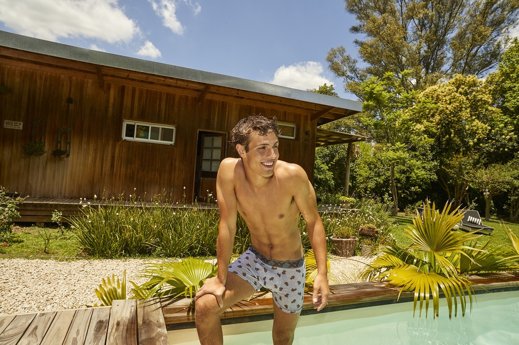 BÓXER ALGODÓN-LYCRA / PINZA CENTRAL "CARPINCHO"