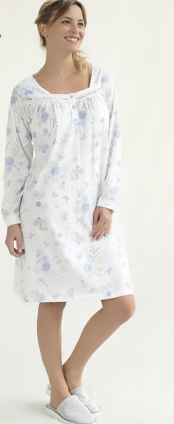 LIQUIDACION ! - INV. CAMISON MANGAS LARGAS CON CARTERA ALG. FLOREADO