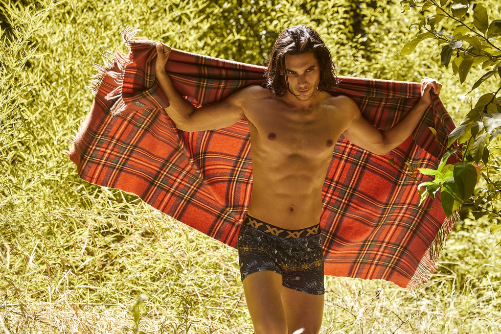 BÓXER ALGODÓN-LYCRA ESTAMPADO "ASTRO" 