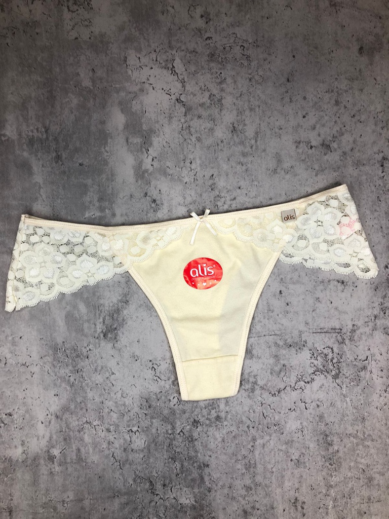 COLALES DE ALGODON CON DETALLE EN PUNTILLA