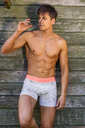 OFERTON! -  BOXER ALGODON &amp; LYCRA TROPICAL