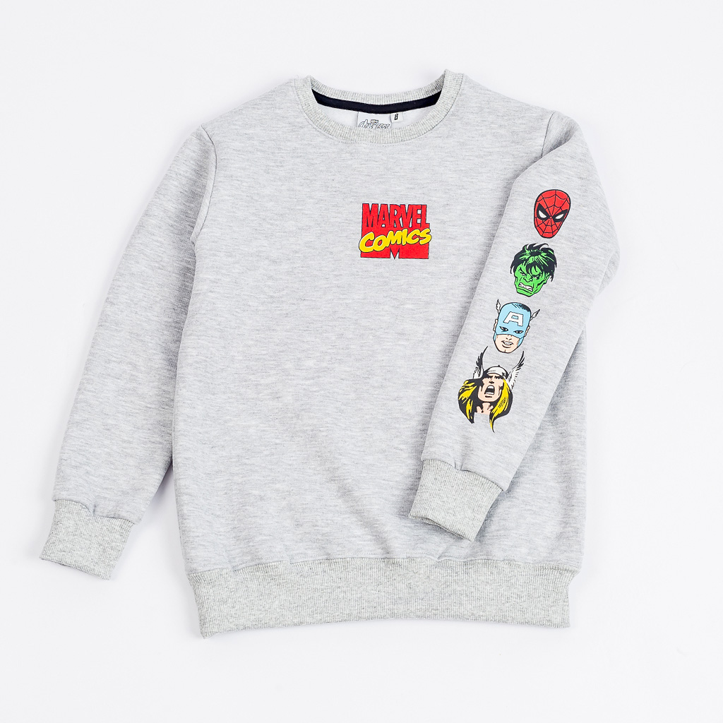 LIQUIDACION ! - INV. BUZO DE FRISA CR CON DOBLE ESTAMPA "AVENGERS"