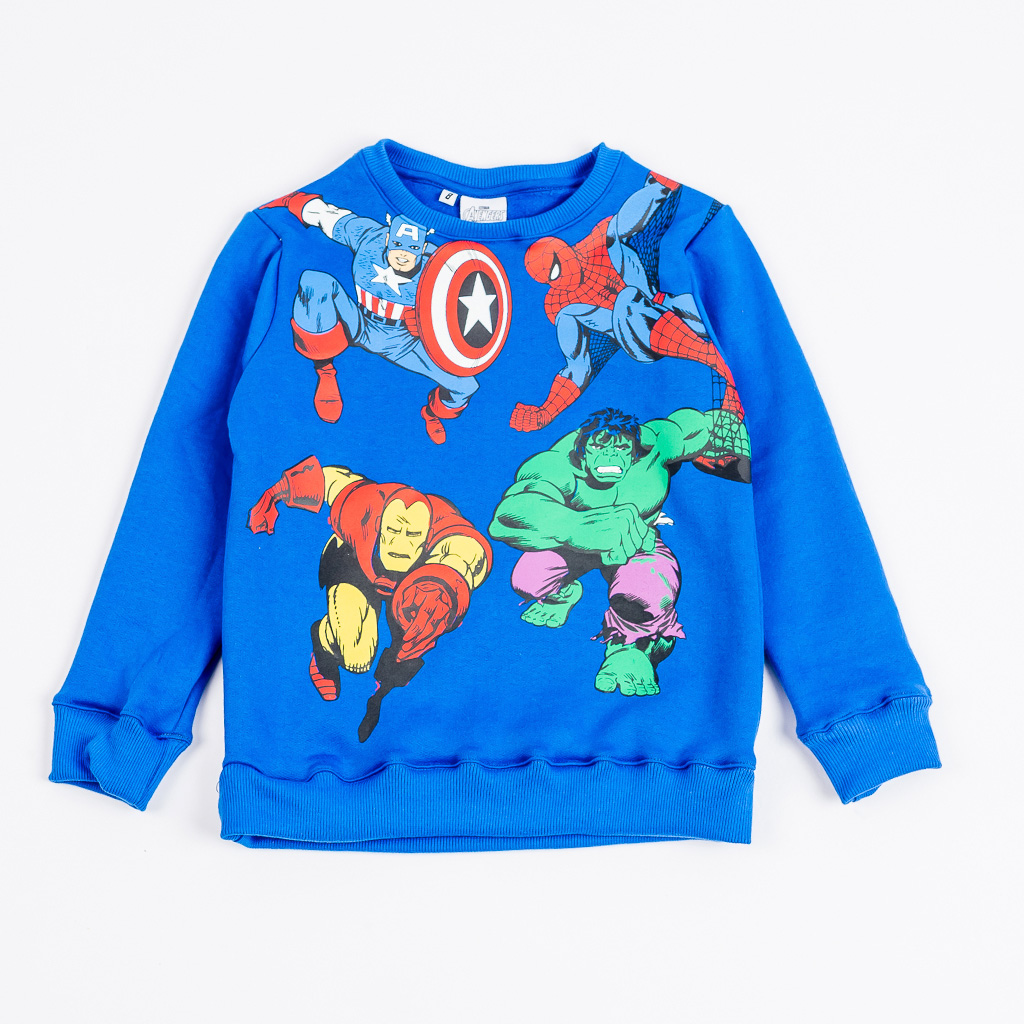 INV. BUZO DE FRISA CR ESTAMPADO FULL "AVENGERS"