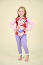  INV. PIJAMA ML SUBLIMADO "PRINCESAS SIRENITA ARIEL" DE JERSEY MODAL