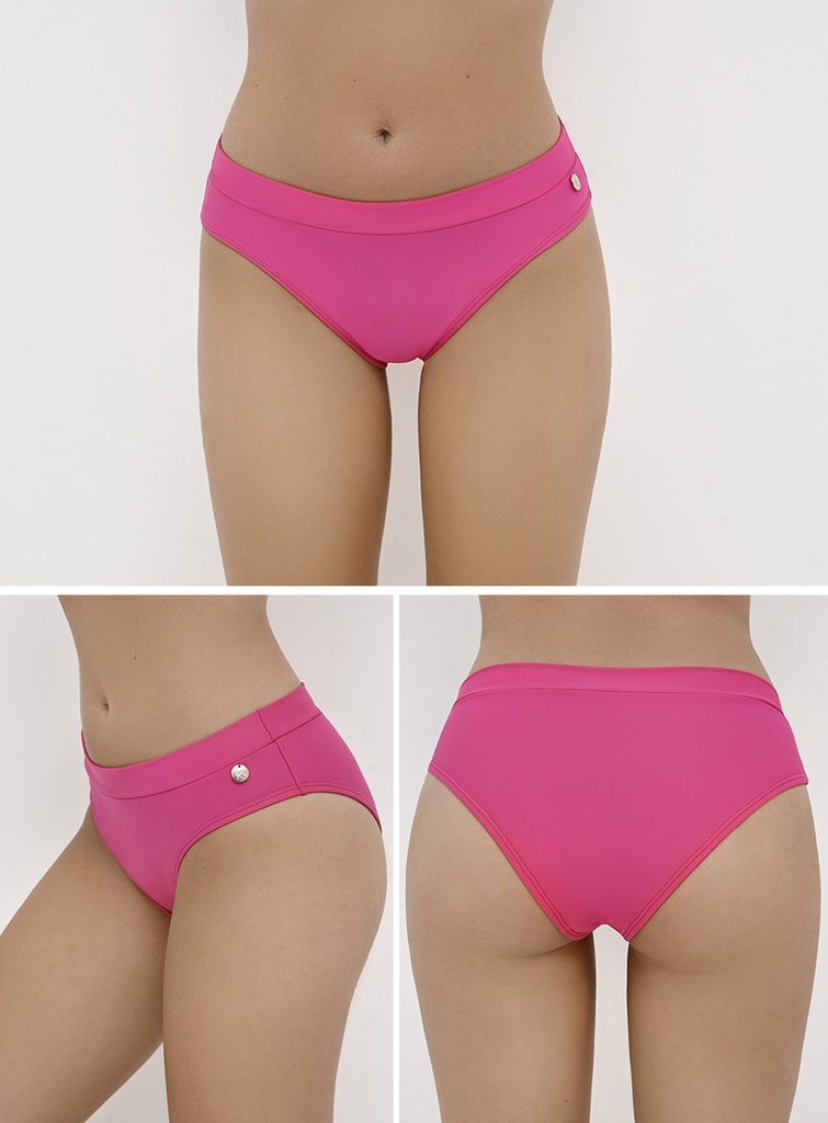 MALLA VEDETINA DE TRICOT LISO TIRO ALTO 