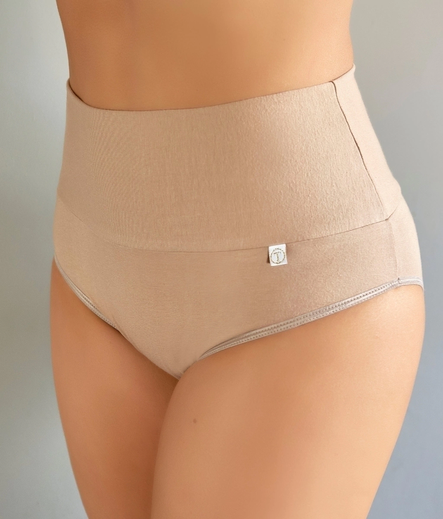 BOMBACHA VEDETINA CINTURA ALTA ESPECIAL MODELADORA DE ALGODÓN Y LYCRA
