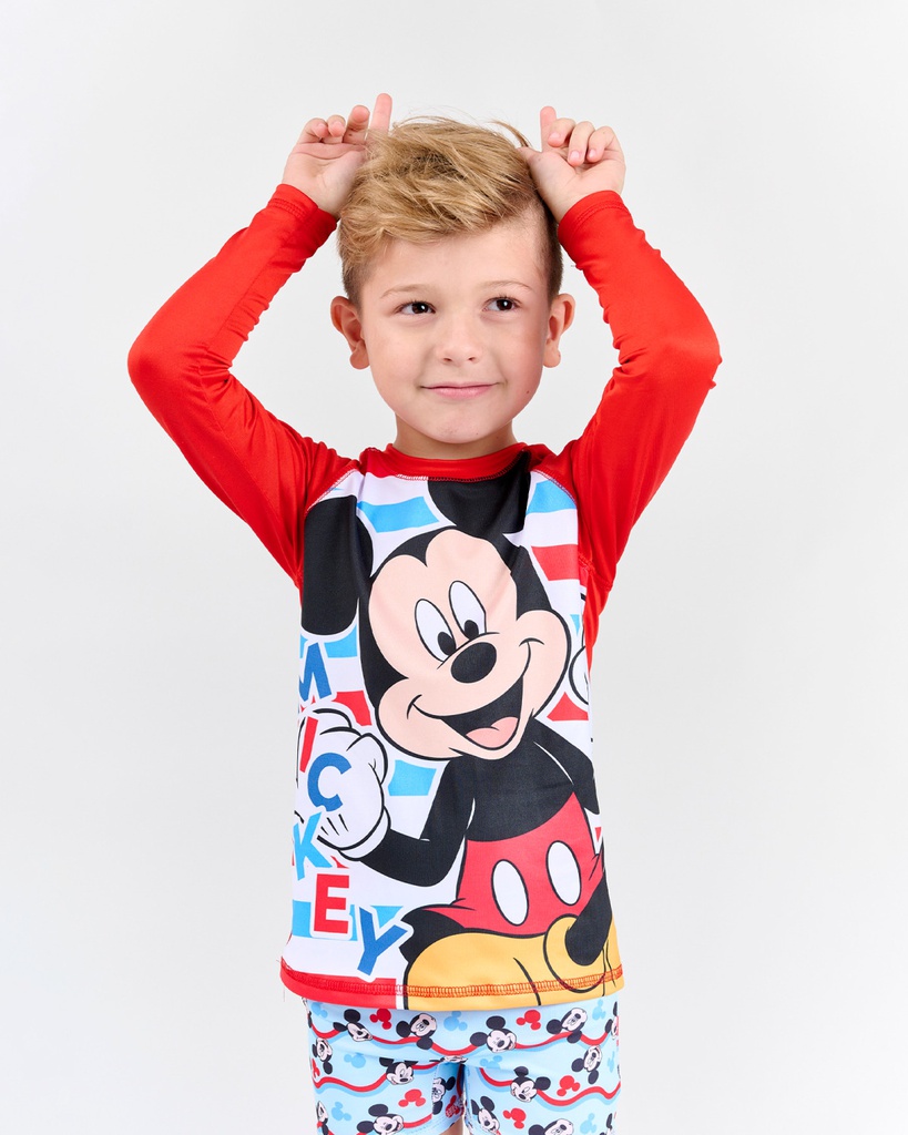 VER. REMERA CON PROTECCION UV "MICKEY"