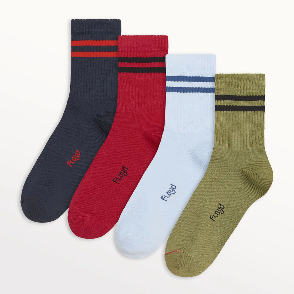 MEDIA CASUAL DE HOMBRE CON PUÑO DE MORLEY "2 RAYAS"