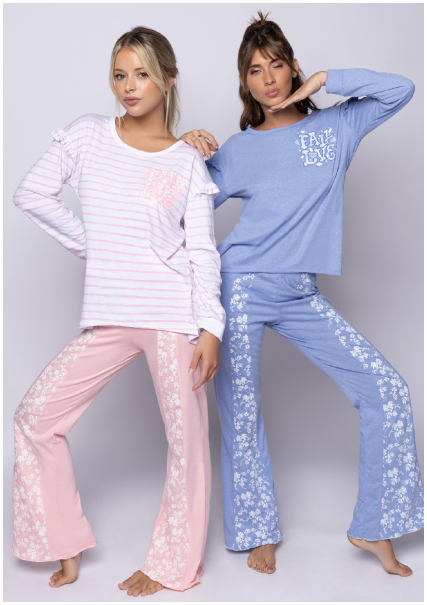 LIQUIDACION ! - INV. PIJAMA SO BLOSSOM