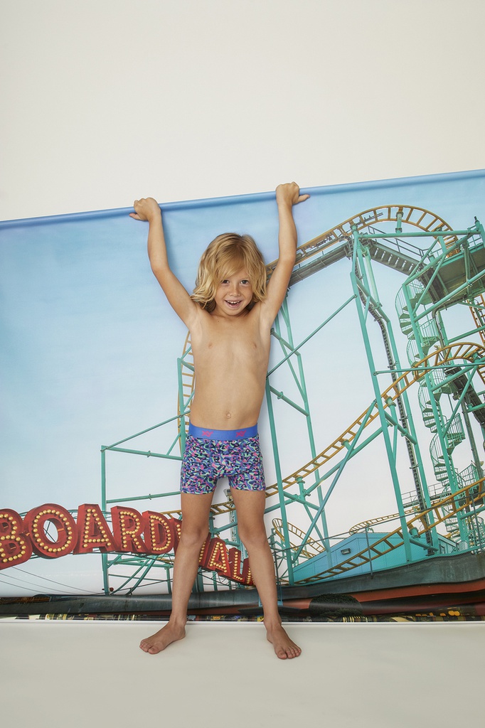 Bóxer niño algodón-lycra estampado "FLECHAS" (copia)