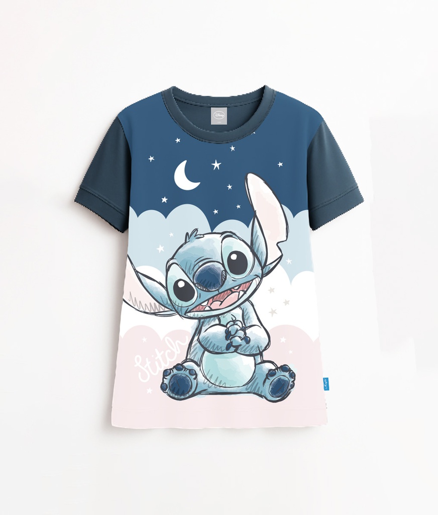VER. CAMISON ESTAMPADO "STITCH"