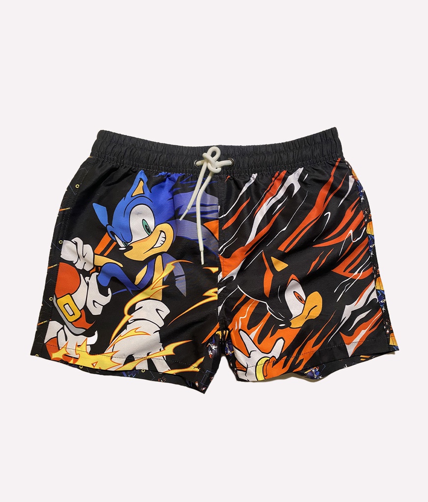 VER. SHORT DE BAÑO ESTAMPADO "SONIC" PREMIUM