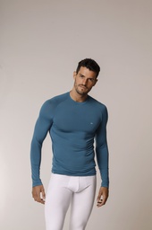 [XY6000] INV. CAMISETA TERMICA MANGA LARGA CON CUELLO REDONDO DE MICROFIBRA CON LYCRA