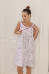 [PIA734] VER. CAMISON MATERNAL ESTAMPADO DE ALG. 