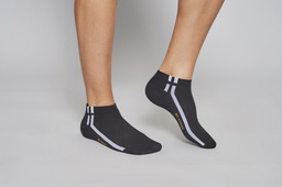 [MKS6276] MEDIA SOQUETE HOMBRE CON MOTIVO "MK HOMME LINE"