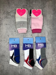 [PROMOMKSMAIA] MEDIA 3/4 NIÑOS MK Y MAIA TALLES SURTIDOS