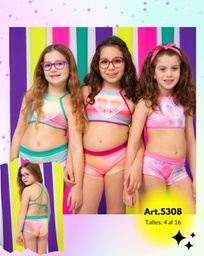 [VYO5308] MALLA BIKINI NENA ESTAMPADO CORAZÓN BATIK