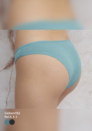 [MK11230] PACK X2 VEDETINAS JACQUARD MESH "LEOPARD"