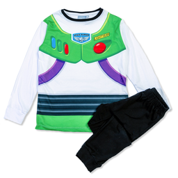 [DIS80426] LIQUIDACION ! - INV. PIJAMA DISFRAZ "TOY STORY" DE JERSEY MODAL ML SUBLIMADO "BUZZ" Y PANTALON LISO