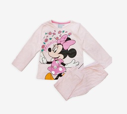 [DIS82398]  INV. PIJAMA DE JERSEY MODAL ML CON ESTAMPA "MINNIE"