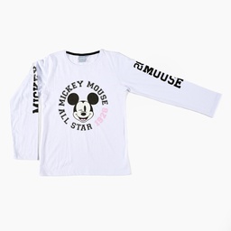 [DIS82535] LIQUIDACION ! - INV. REMERA DE JERSEY ML TRIPLE ESTAMPA "DISNEY" TEENS