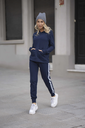 [LEN24327]  INV. CONJUNTO RUSTICO ELASTIZADO CON CAPUCHA