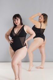 [ALIS806] BODY TALLE ESPECIAL MICRO CON TUL