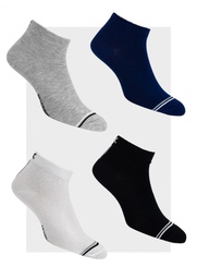 [MKS6244] MEDIA SOQUETE HOMBRE CON MOTIVO "MK HOMME"