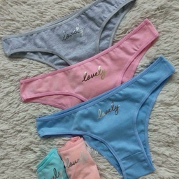 [LOV3167] PACK X3 VEDETINA ALGODÓN "LOVELY"