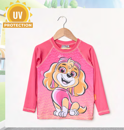 [DIS88039] VER. REMERA MANGAS LARGAS PROTECCION UV "PAW PATROL"