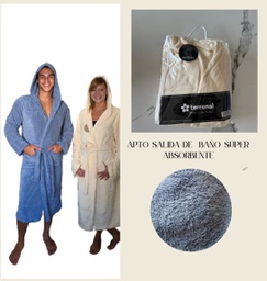 [TERREBCF3] INV. BATA CORAL FLEECE CON CAPUCHA apta para salida de baño