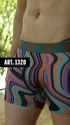[XY1320] NUEVO - Bóxer algodón-lycra estampado LUMINISCENTE "LAMPARITAS"  (copia)