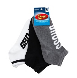 [ELEB3002] PACK X3 SOQUETE HOMBRES SURTIDO BROSS