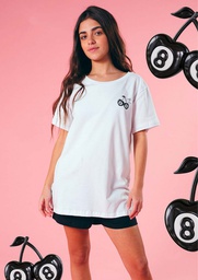 [ELE2660] VER. PIJAMA TEENS REMERA ESTAMPADA Y SHORT LISO