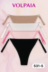 [VOL531-5] PACK X3 COLALES REGULABLE DE MICROFIBRA MORLEY