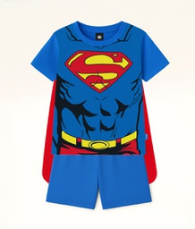 [DIS87027] VER. PIJAMA DISFRAZ "SUPERMAN" CON CAPA DESMONTABLE