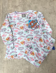 [DIS88087] INV. PIJAMA GAMUZADO SUBLIMADO "PAW PATROL"