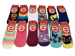 [ELE55] MEDIA JUVENIL INVISIBLE ESTAMPADO